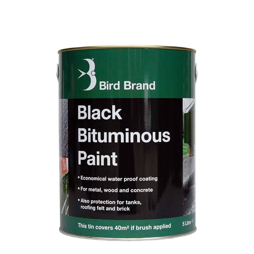 Bird Brand Bitumen Paint Black