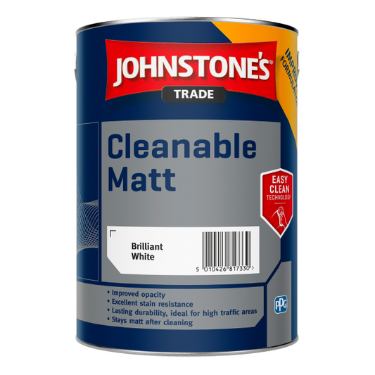 Johnstones Trade Cleanable Matt Briliant White