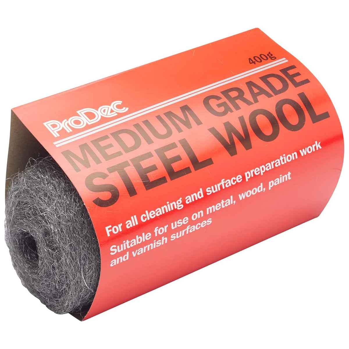 Prodec 400g Steel Wool - Medium