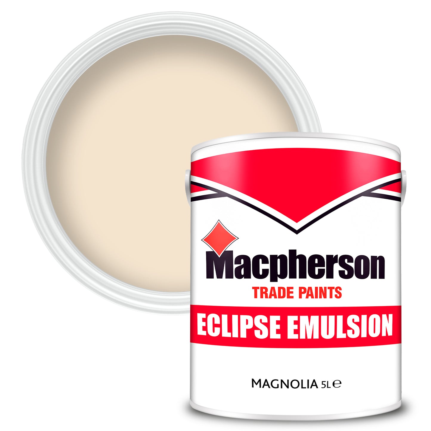 Macpherson Eclipse Emulsion Matt Paint - Magnolia