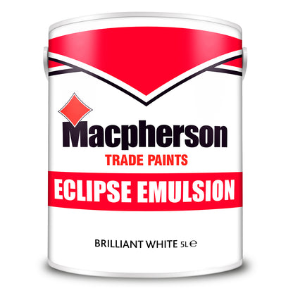 Macpherson Eclipse Emulsion Matt Paint - Brilliant White