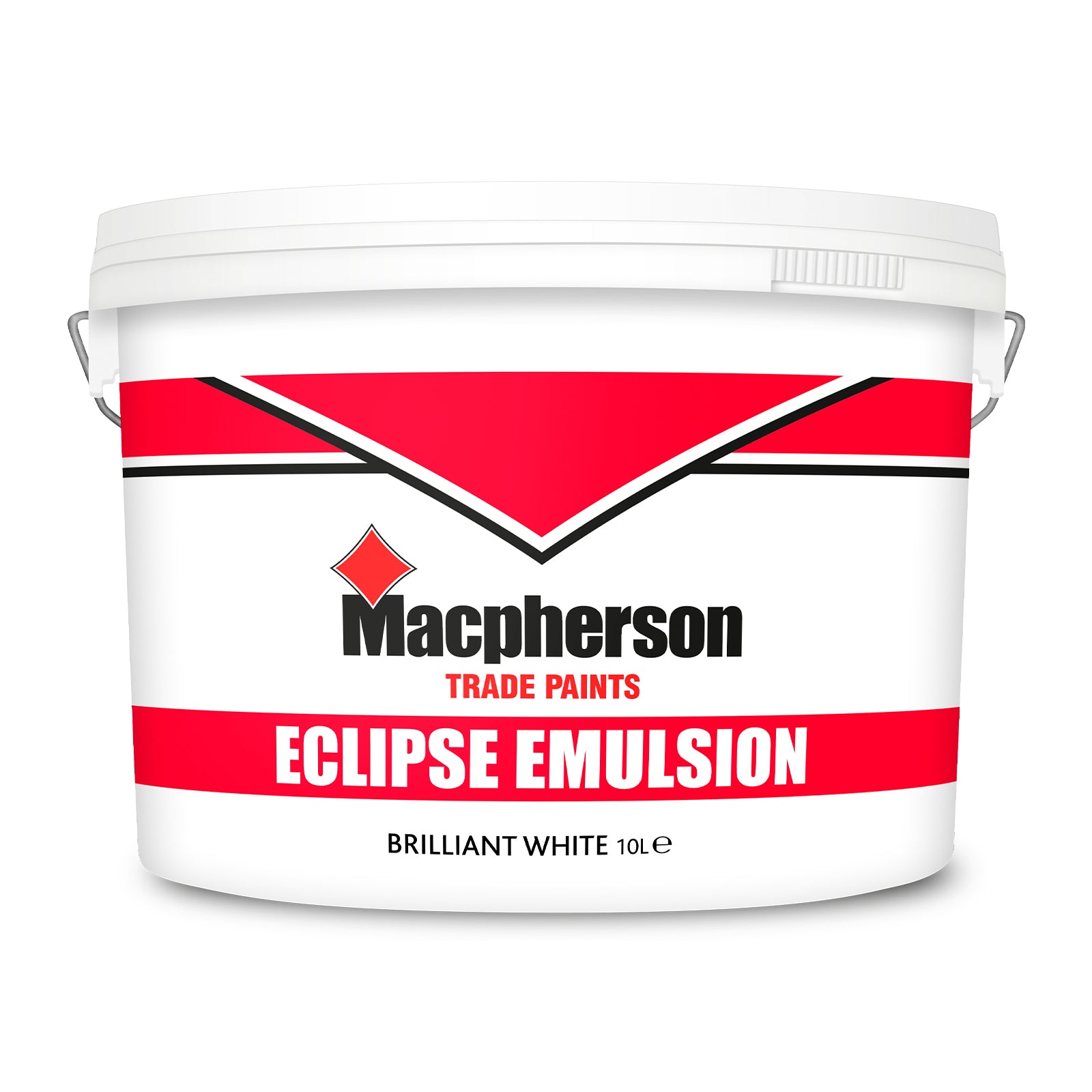 Macpherson Eclipse Emulsion Matt Paint - Brilliant White