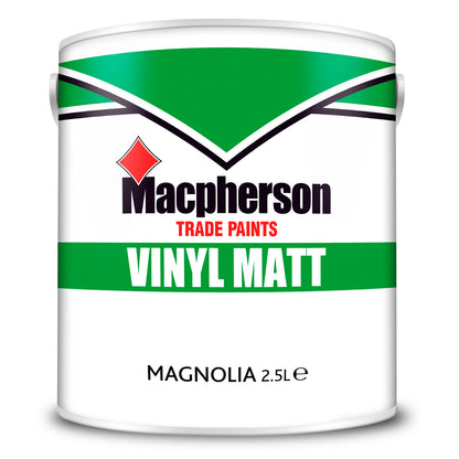 Macpherson Tough and Durable Vinyl Matt Paint - Magnolia