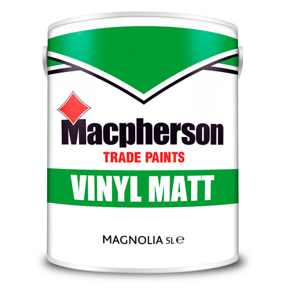 Macpherson Tough and Durable Vinyl Matt Paint - Magnolia