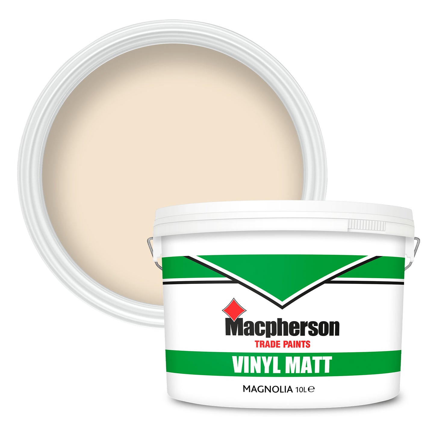 Macpherson Tough and Durable Vinyl Matt Paint - Magnolia