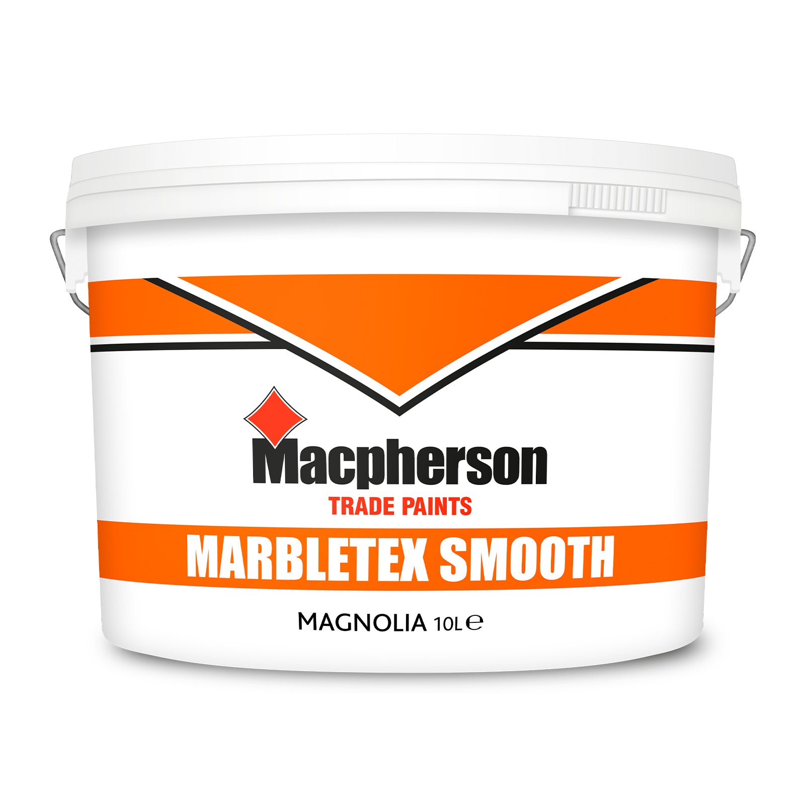 Macpherson Marbletex Smooth Masonry Paint - Magnolia - 10 Litre