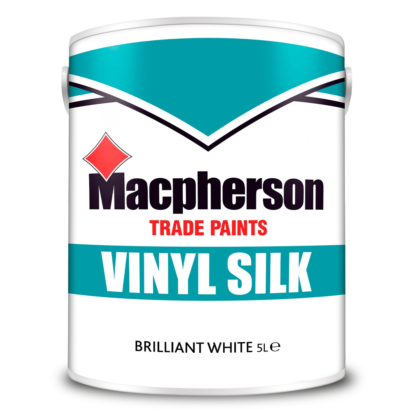 Macpherson Tough and Washable Vinyl Silk Paint - Brilliant White