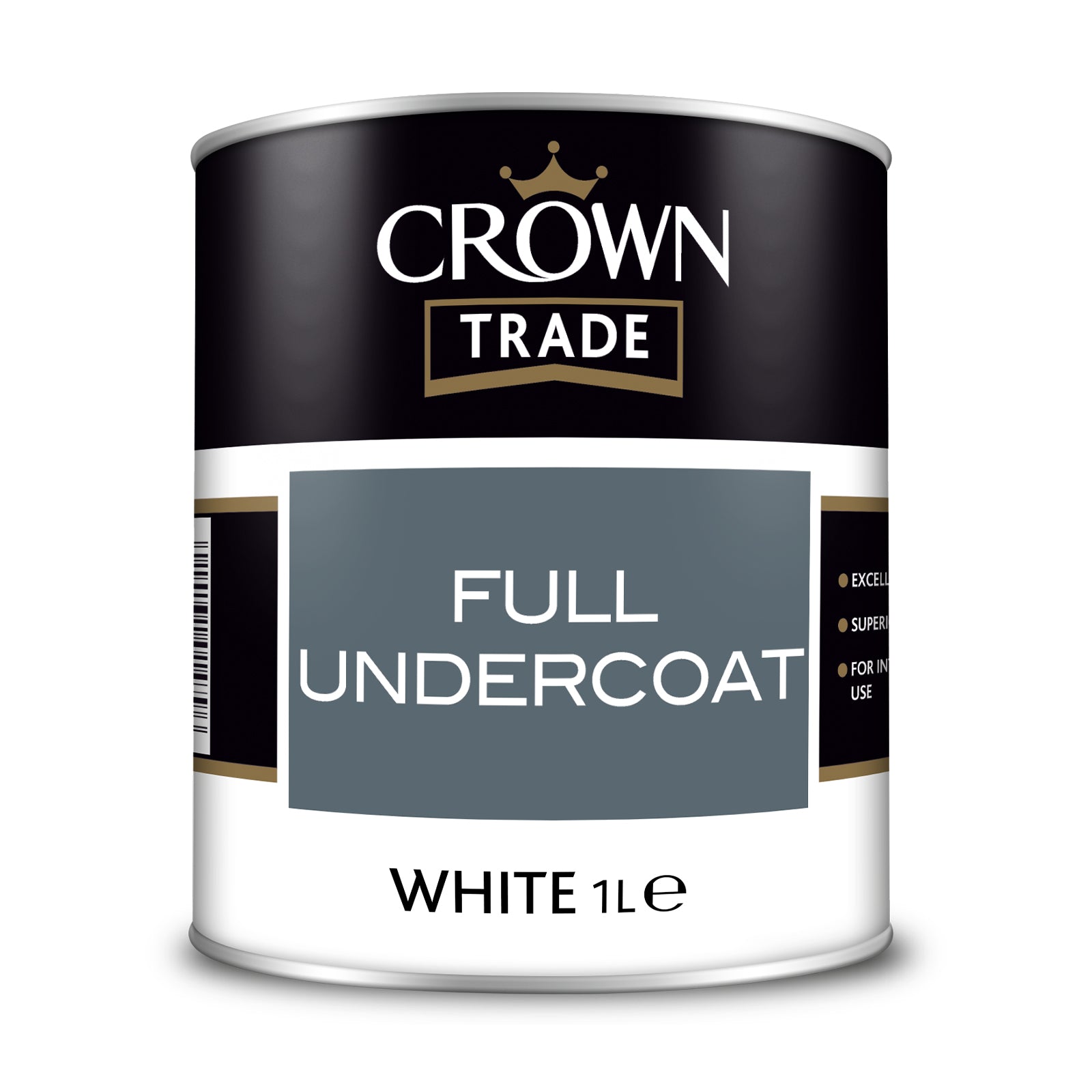 Crown Trade High-Quality Full Undercoat - White