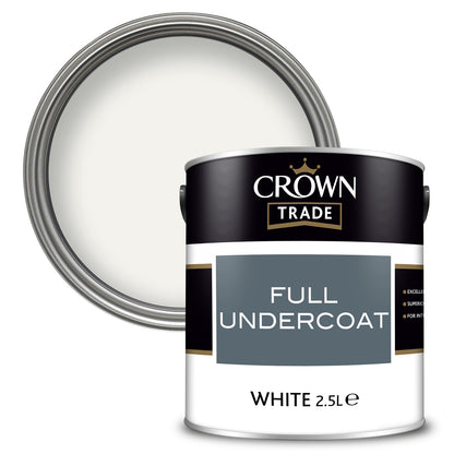 Crown Trade High-Quality Full Undercoat - White