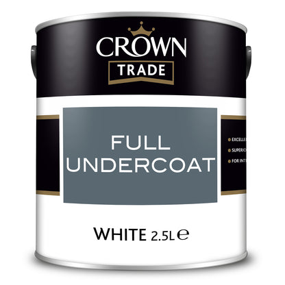 Crown Trade High-Quality Full Undercoat - White