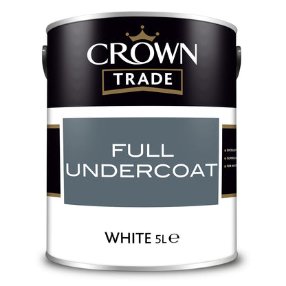 Crown Trade High-Quality Full Undercoat - White