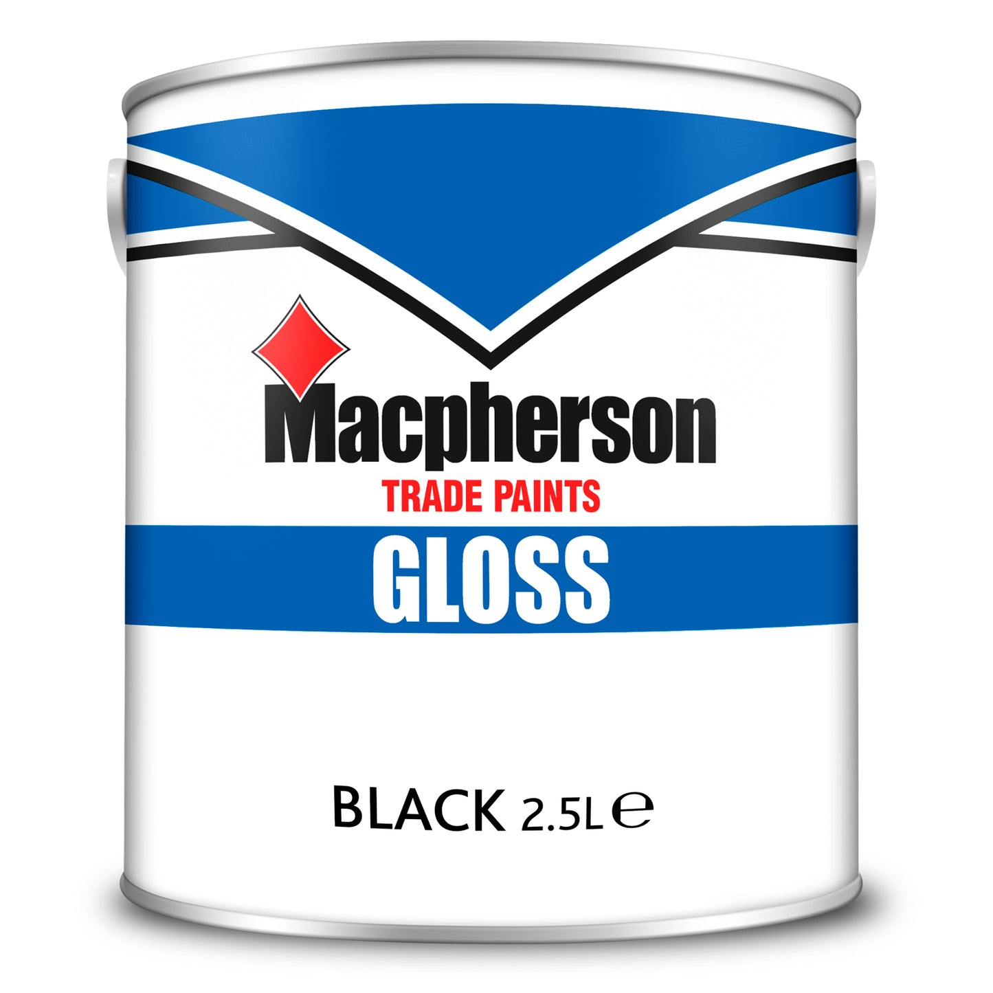 Macpherson Hardwearing High-Sheen Gloss Paint - Black