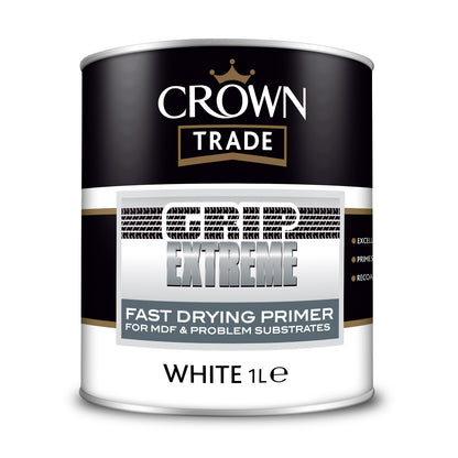 Crown Trade Grip Extreme Fast Drying Multi-Surface Primer - White