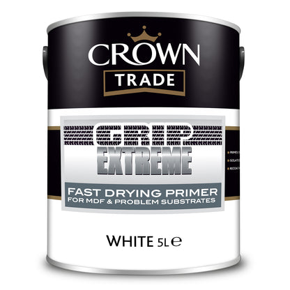 Crown Trade Grip Extreme Fast Drying Multi-Surface Primer - White