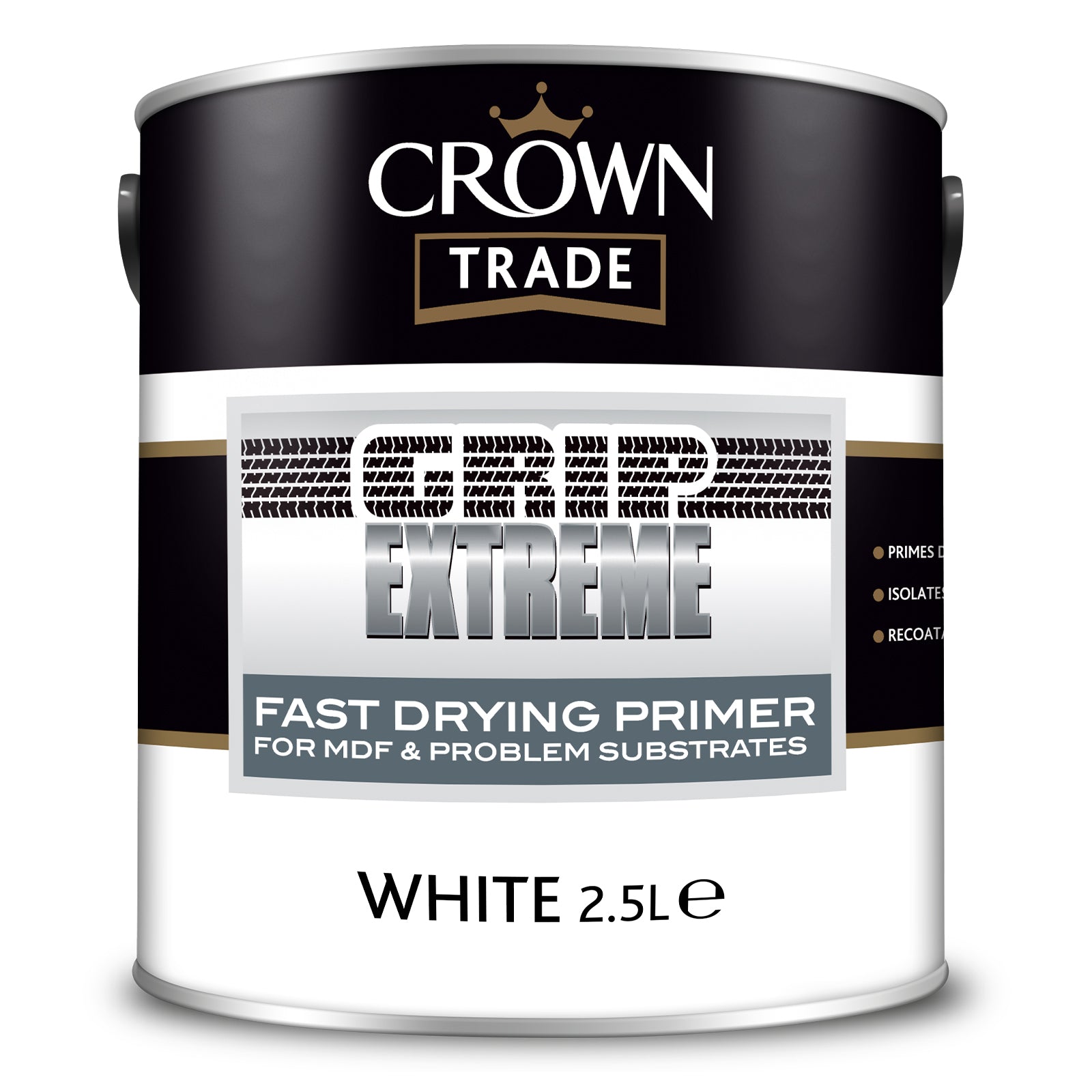 Crown Trade Grip Extreme Fast Drying Multi-Surface Primer - White