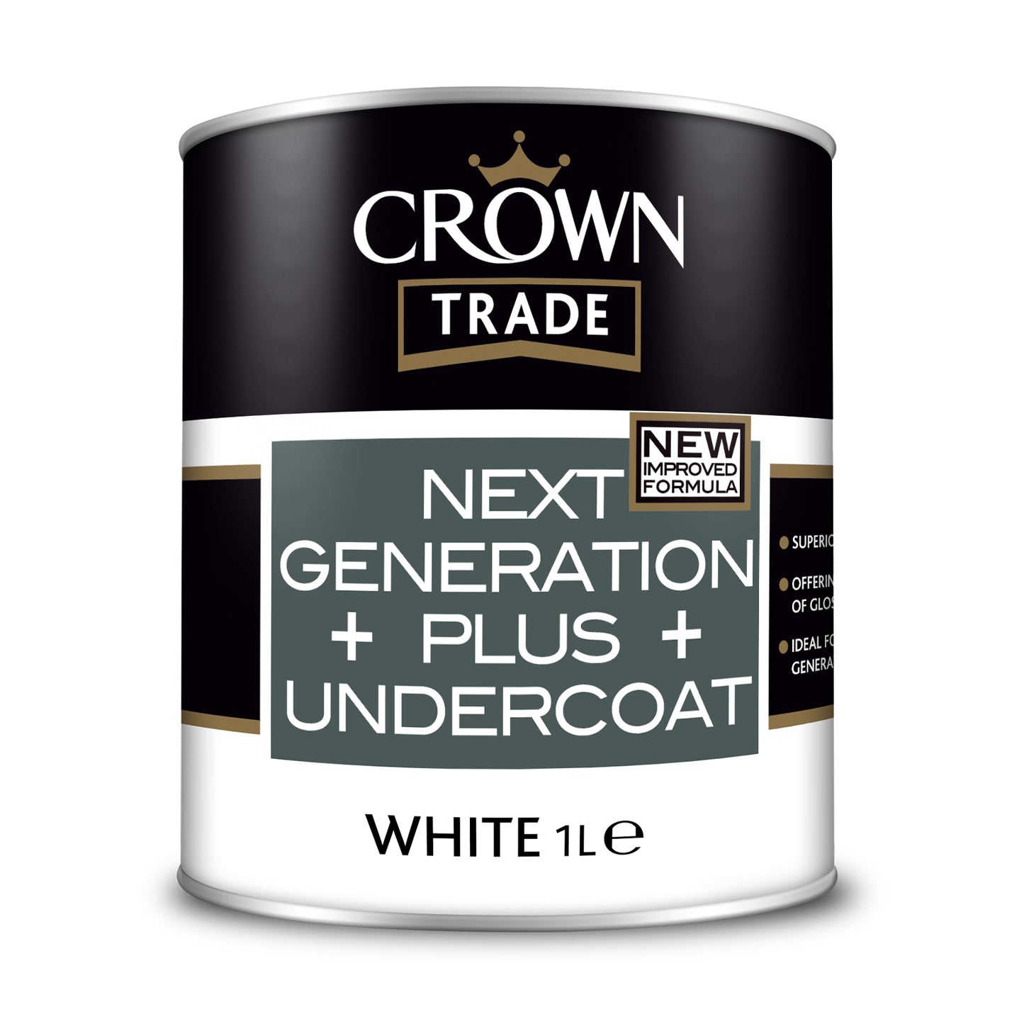 Crown Trade Next Generation Plus Undercoat - White