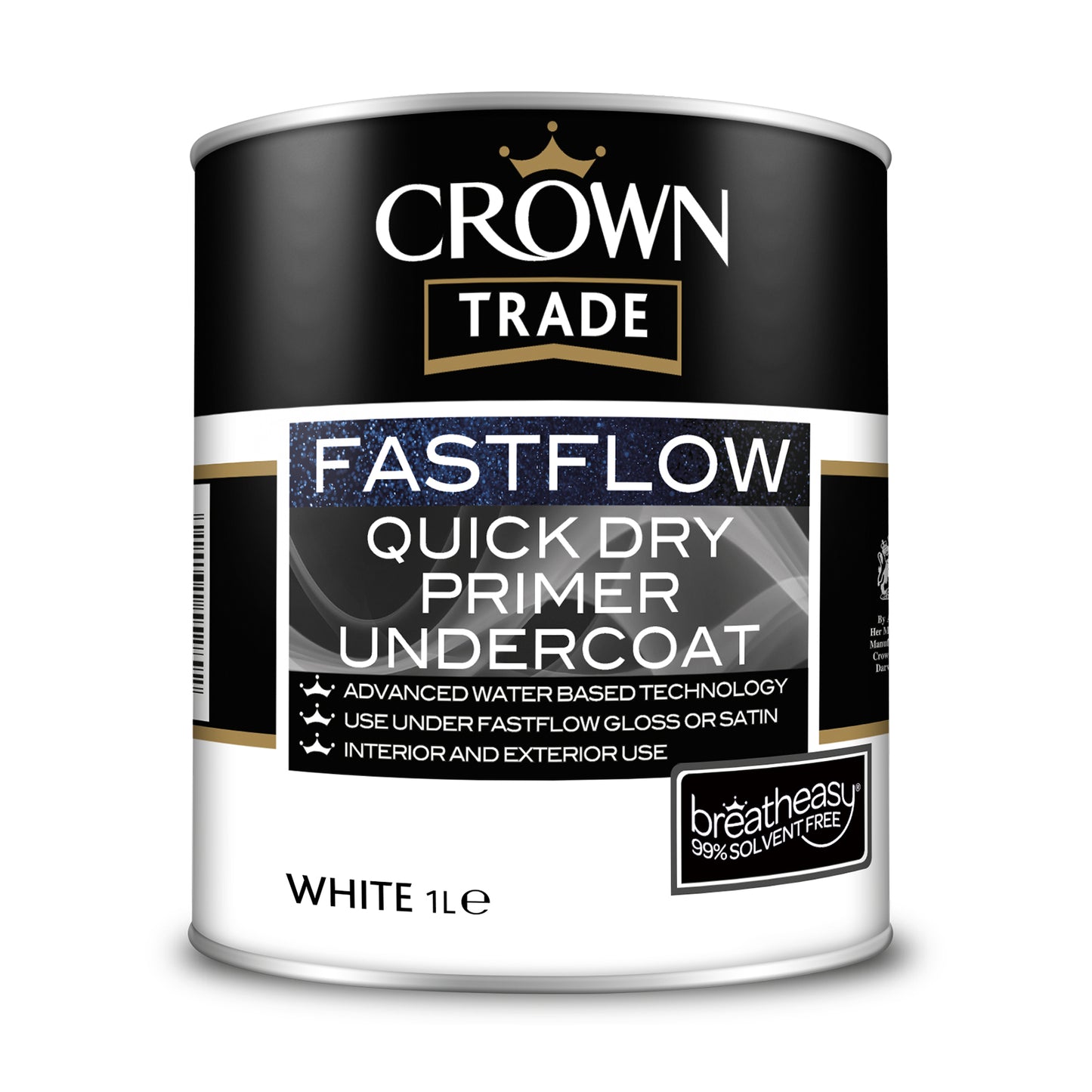 Crown Trade Fastflow Quick Dry Primer Undercoat - White