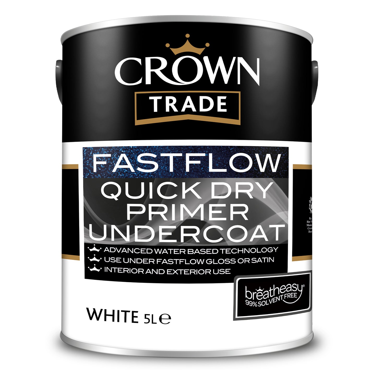 Crown Trade Fastflow Quick Dry Primer Undercoat - White