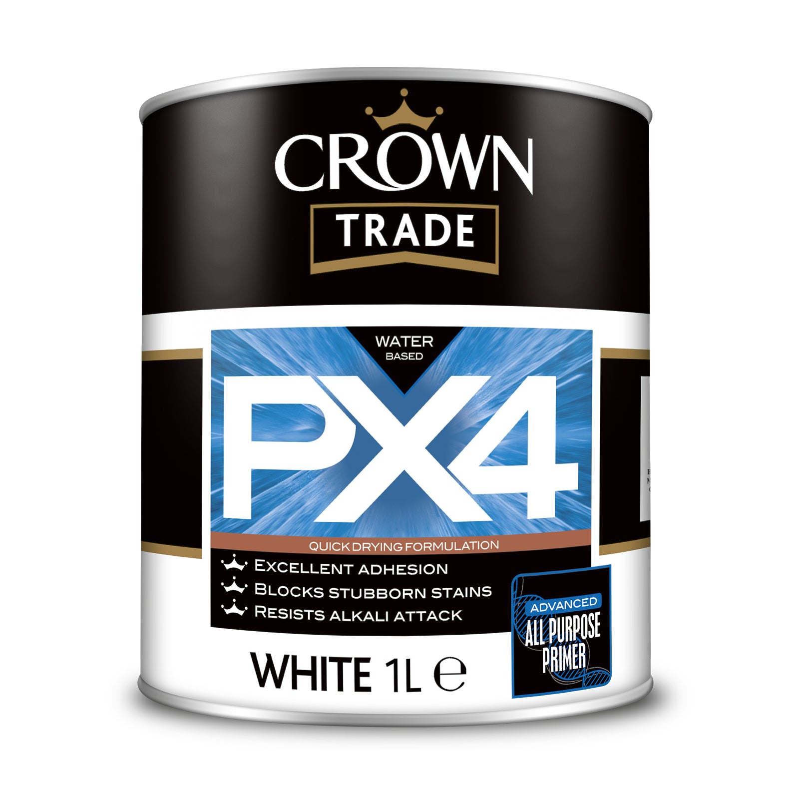 Crown Trade PX4 All Purpose Quick-Drying Primer - White