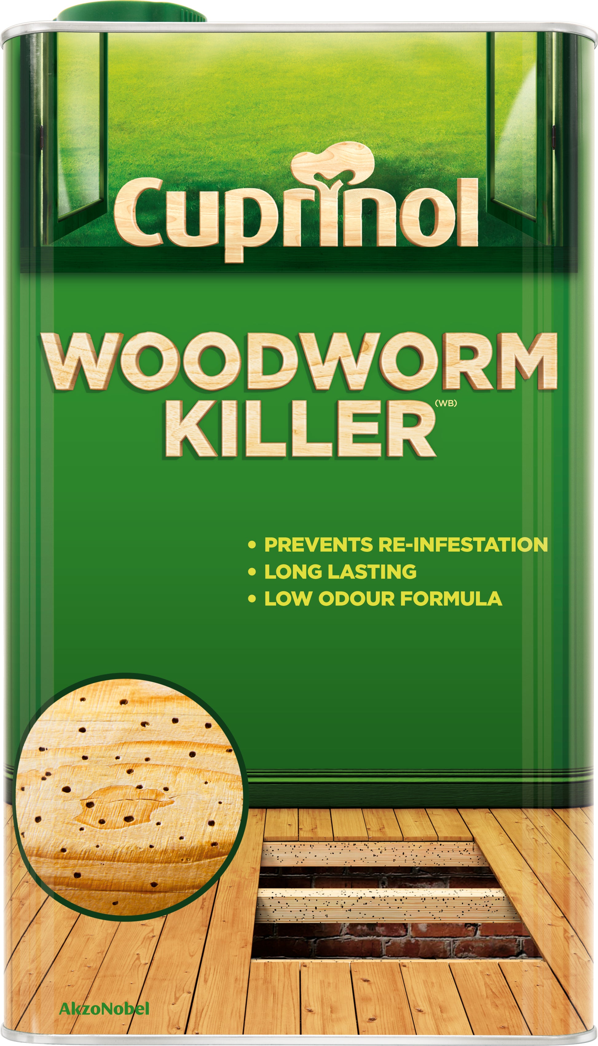 Cuprinol Low Odour Woodworm Killer