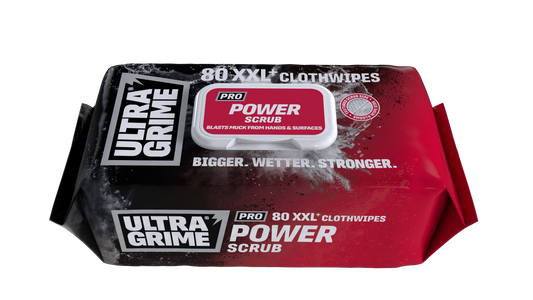 Ultra Grime Pro Power Scrub XXL Wipes 80 Pack