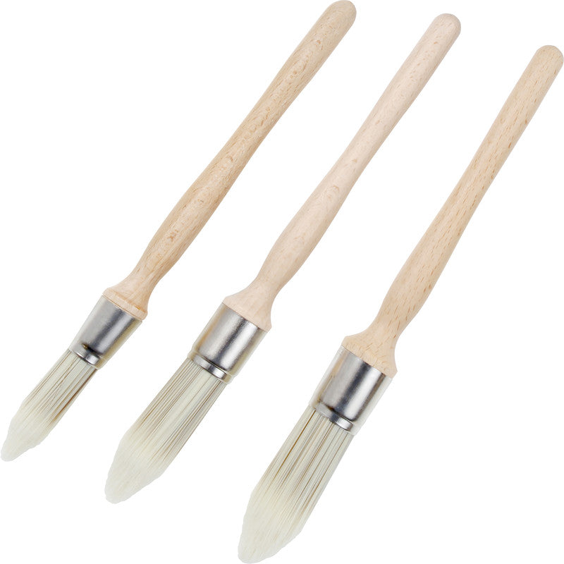 Kana Synthetic Sash Brush Set 3 Pack