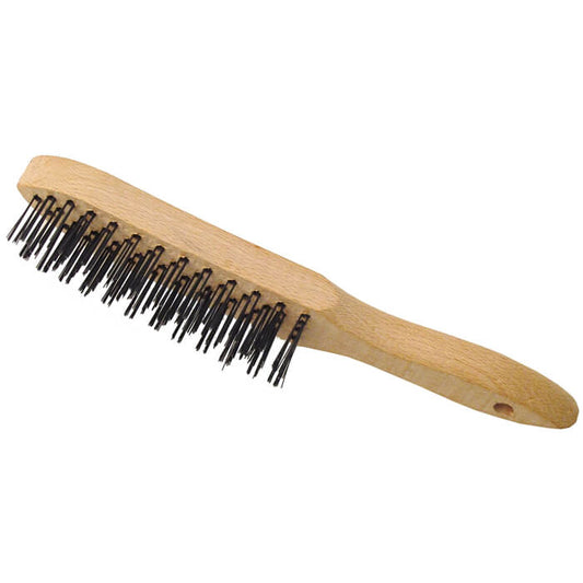 11" Budget 4 Row Wire Brush