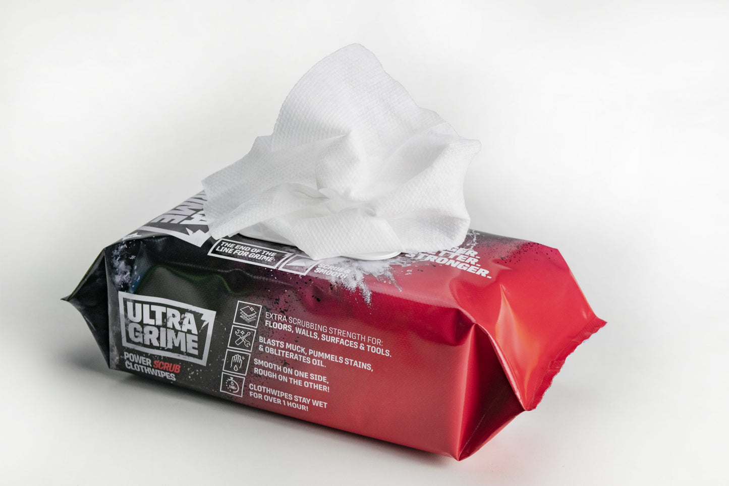 Ultra Grime Pro Power Scrub XXL Wipes 80 Pack