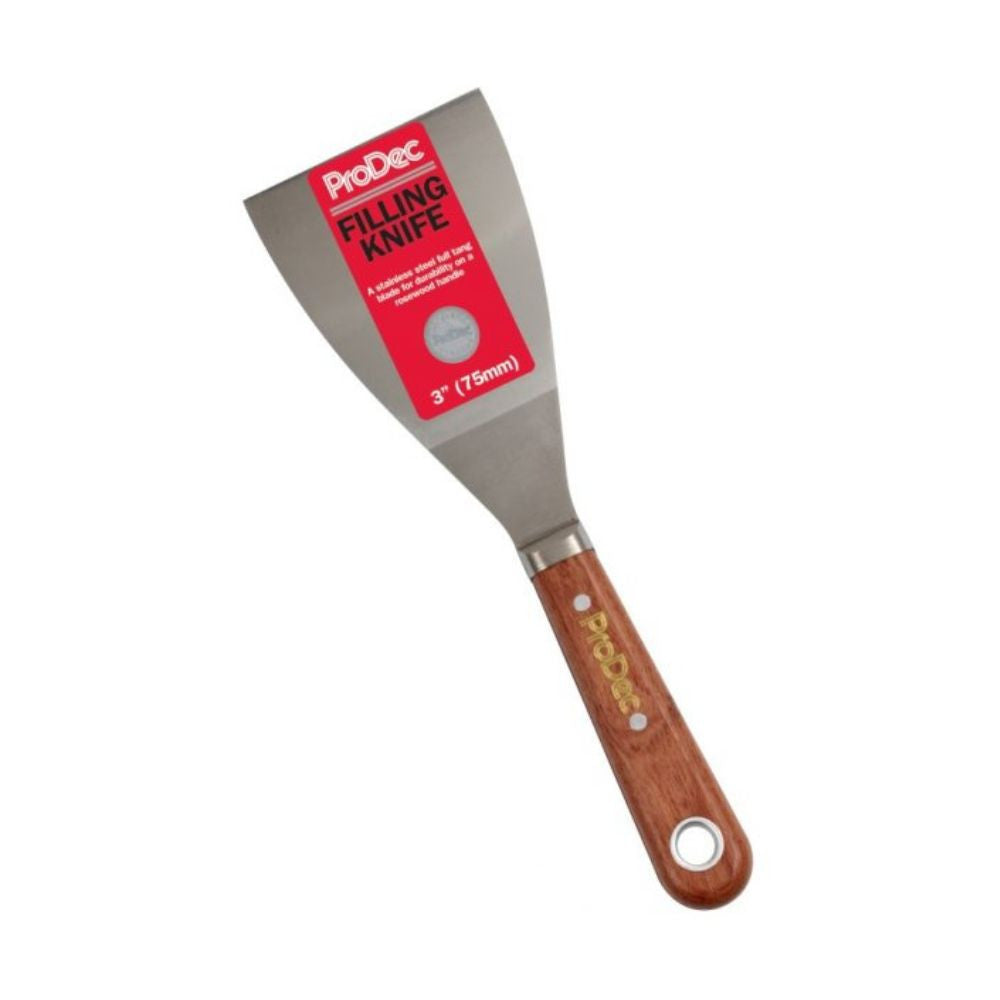 Prodec 3" Flexible Filling Knife with Rosewood Handle