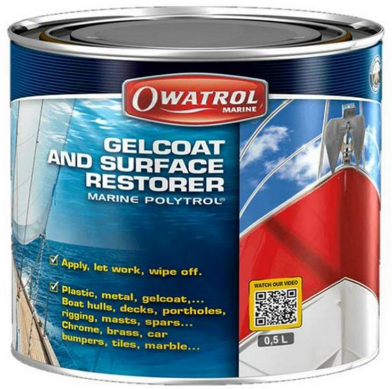 Owatrol Marine Polytrol Colour Restorer for Dull or Faded Gelcoat and other Surfaces