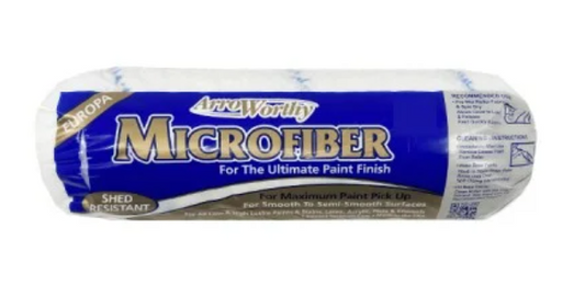 Arroworthy 9" Microfibre Roller Sleeve - 9/16" Nap (Medium Pile) Blue Vein