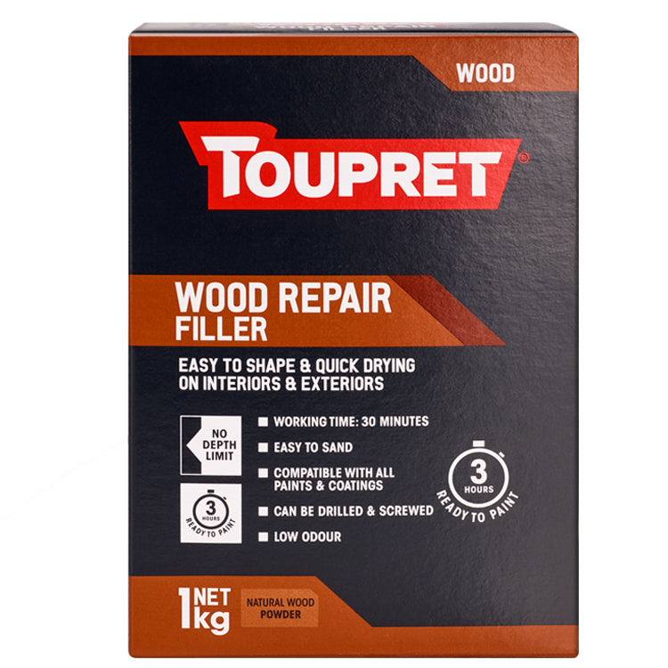 Toupret Wood Repair Filler Natural - 1 Kg