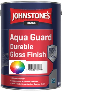 Johnstones Trade Aqua Guard Gloss 1 Litre Tinted Colour