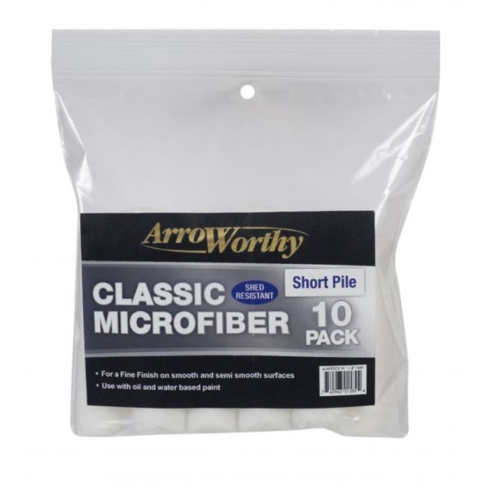 4" (100mm) ARROWORTHY Classic Short Pile Mini Rollers