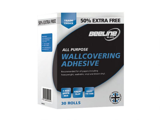 Beeline Wallpaper Adhesive 30 Roll Packet Paste