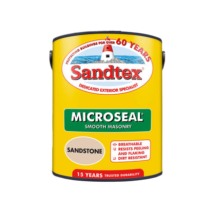 Sandtex 15 Year Weatherproof Exterior Wall Paint - Sandstone