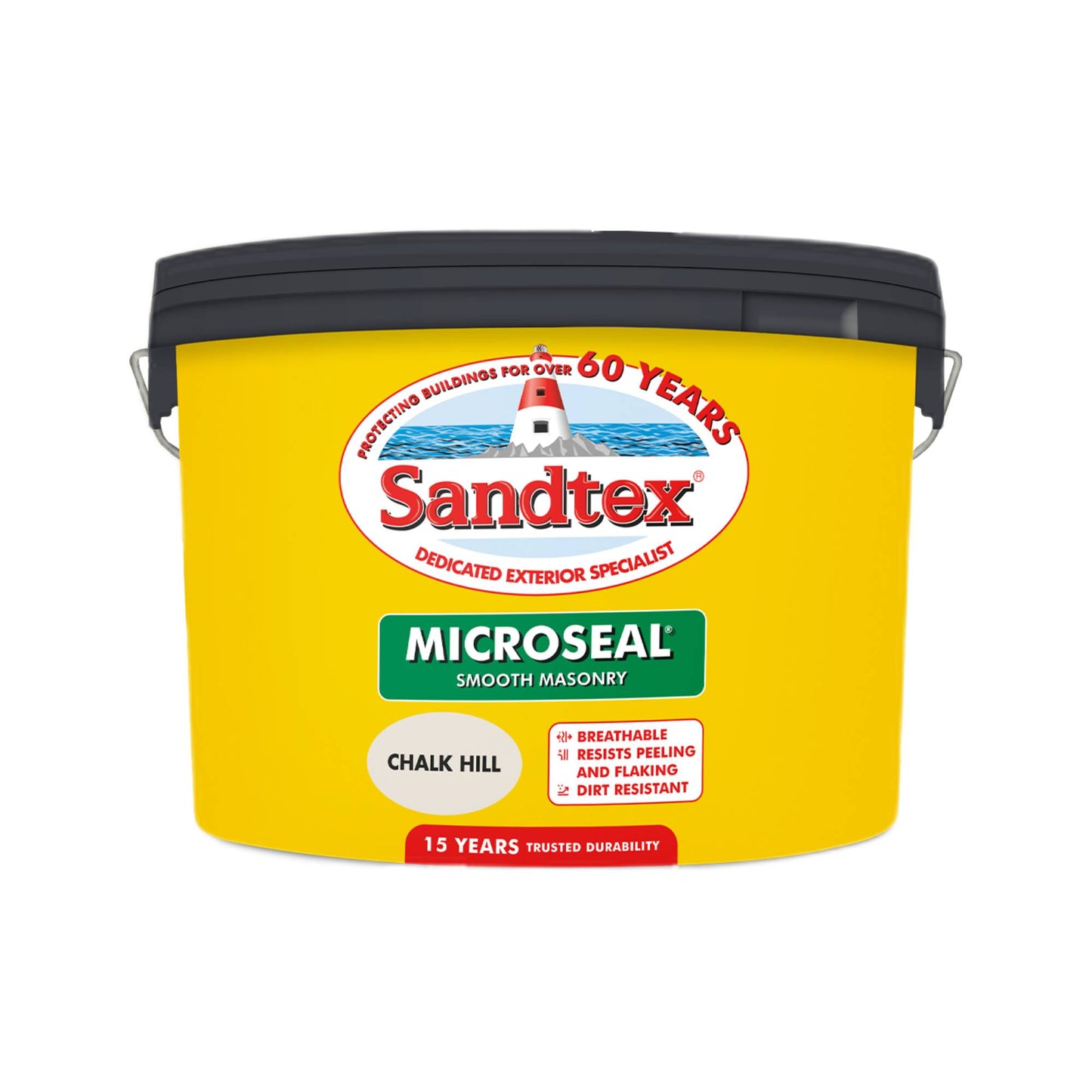 Sandtex 15 Year Weatherproof Exterior Wall Paint - Chalk Hill