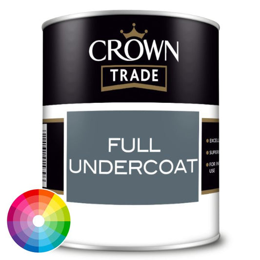 Crown Trade Full Undercoat - Tinted Colour