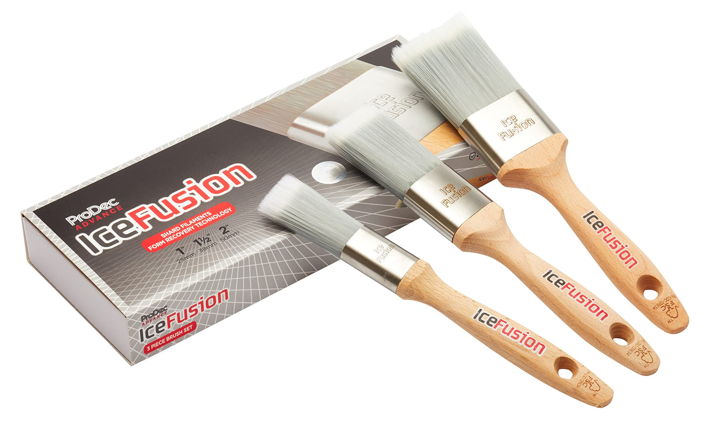 Prodec Ice Fusion Brush 3 Pack Set