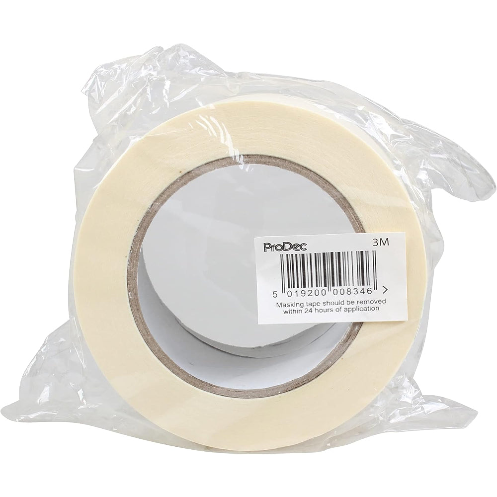 Prodec 3" x 50m Bulk Masking Tape