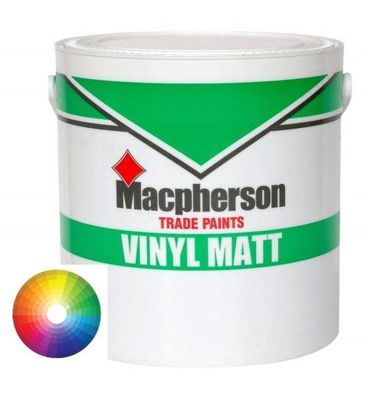 Macpherson Vinyl Matt Paint - Tinted Colours