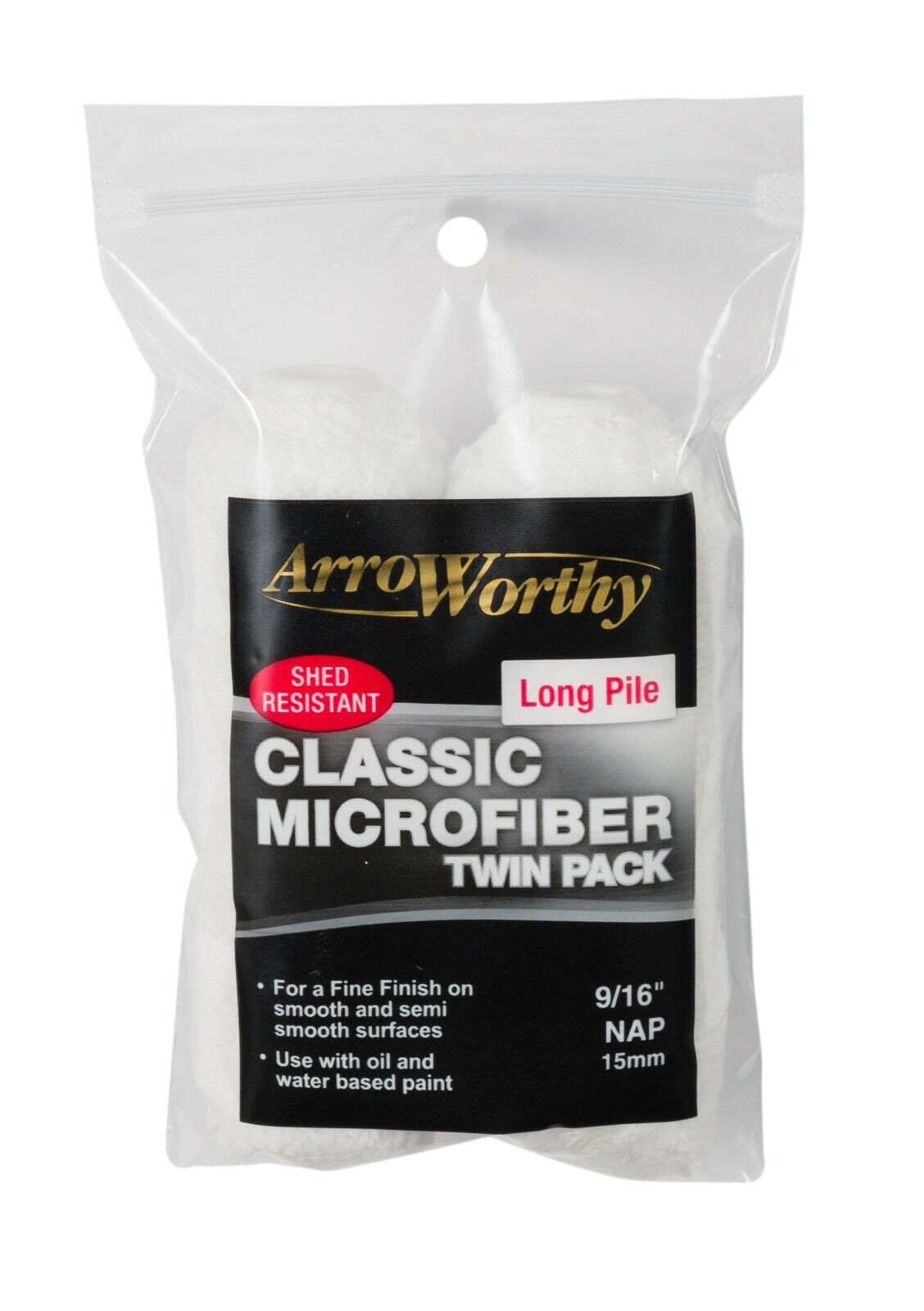 4" (100mm) ARROWORTHY Classic Long Pile Mini Rollers