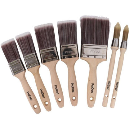 Prodec 7 Piece Premier Synthetic Brush Set with 2 Free Sash Brushes