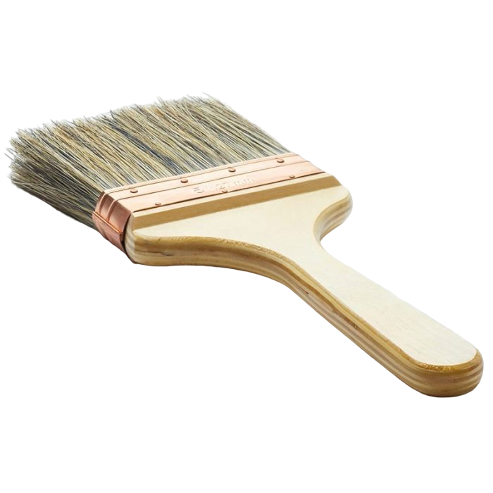 Prodec 5" Pure Grey Bristle Wall Brush