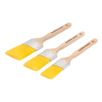 Arroworthy Rembrandt Angle Cut Brush Set 3 Pack