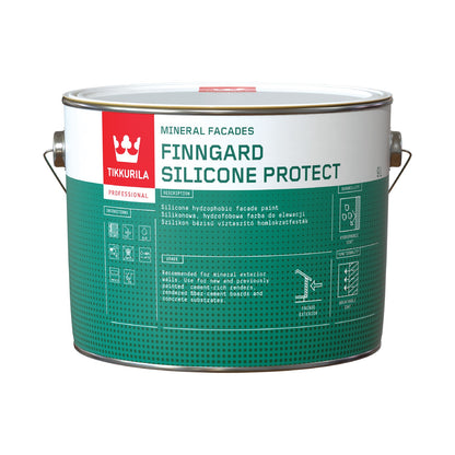 Finngard Silicone Protect Waterborne Smooth Matt Masonry Paint - White