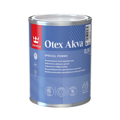 Otex Akva Waterborne Quick Drying Adhesion Primer - White