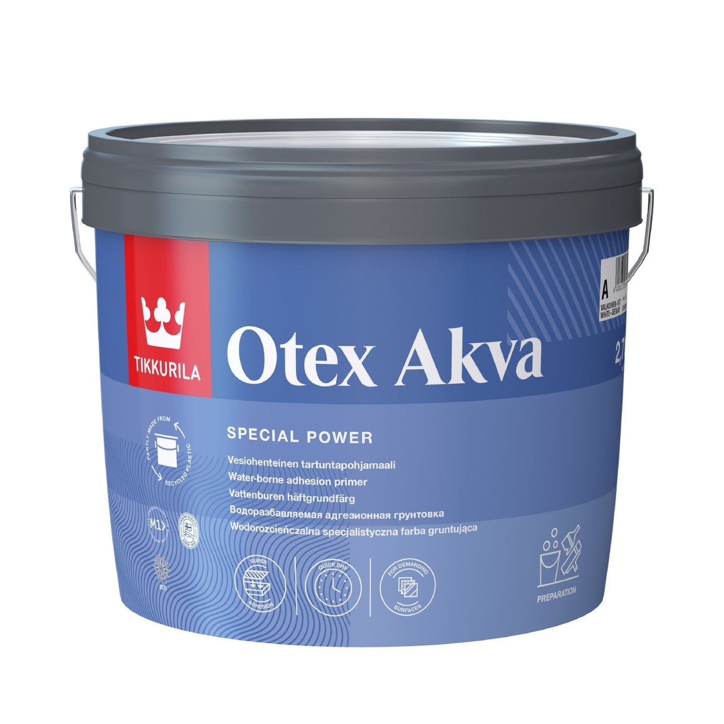 Otex Akva Waterborne Quick Drying Adhesion Primer - White