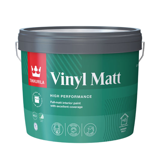 Tikkurila Vinyl Matt Water-Based Paint - White