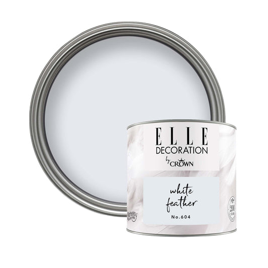 Crown Retail Elle Decoration Flat Matt - White Feather